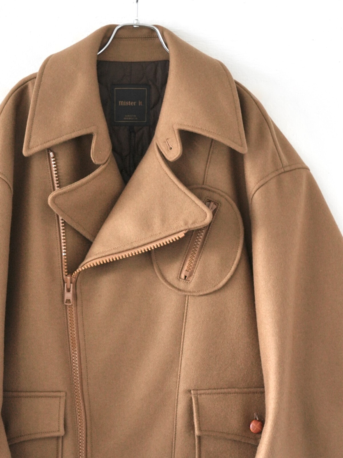 mister it. WOMENS & MENS Manu (23AW COAT) IMAGE13