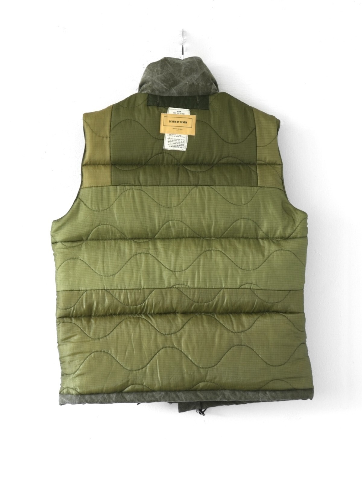 SEVEN BY SEVEN 男士 REWORK DOWN VEST - Vintage Mil-spec sleeping bag - 图片15