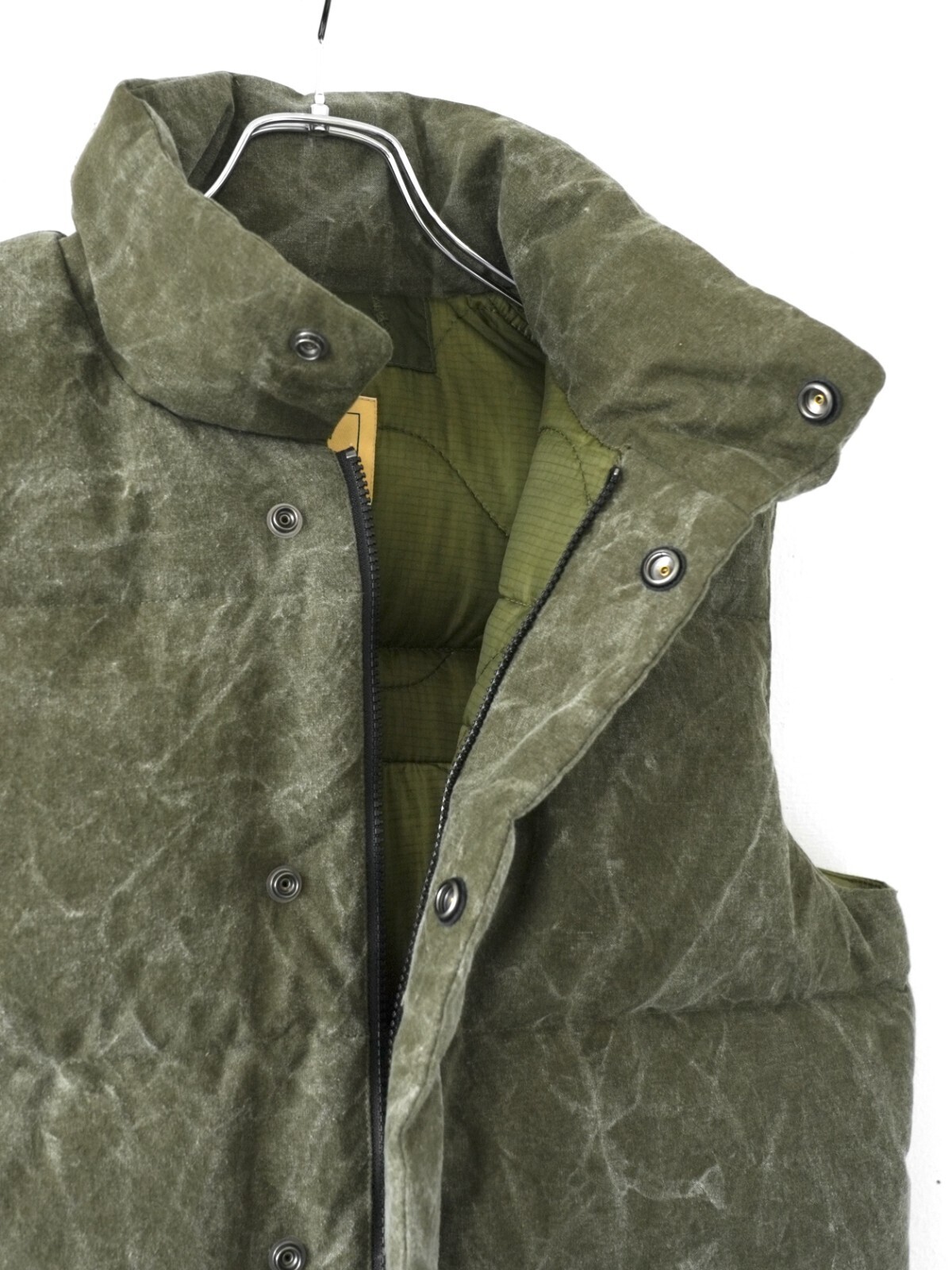 SEVEN BY SEVEN 男士 REWORK DOWN VEST - Vintage Mil-spec sleeping bag - 图片9