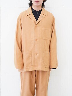 セブンバイセブン メンズ カバーオールジャケット -無染色オーガニックコットン- 画像1