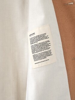 セブン バイ セブン メンズ カバーオールジャケット -無染色オーガニックコットン- 写真7