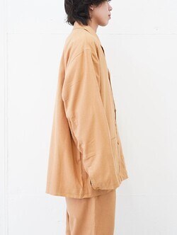 セブンバイセブン メンズ カバーオールジャケット -無染色オーガニックコットン- 画像2