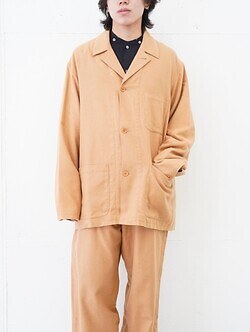 セブンバイセブン メンズ カバーオールジャケット -無染色オーガニックコットン- 画像4