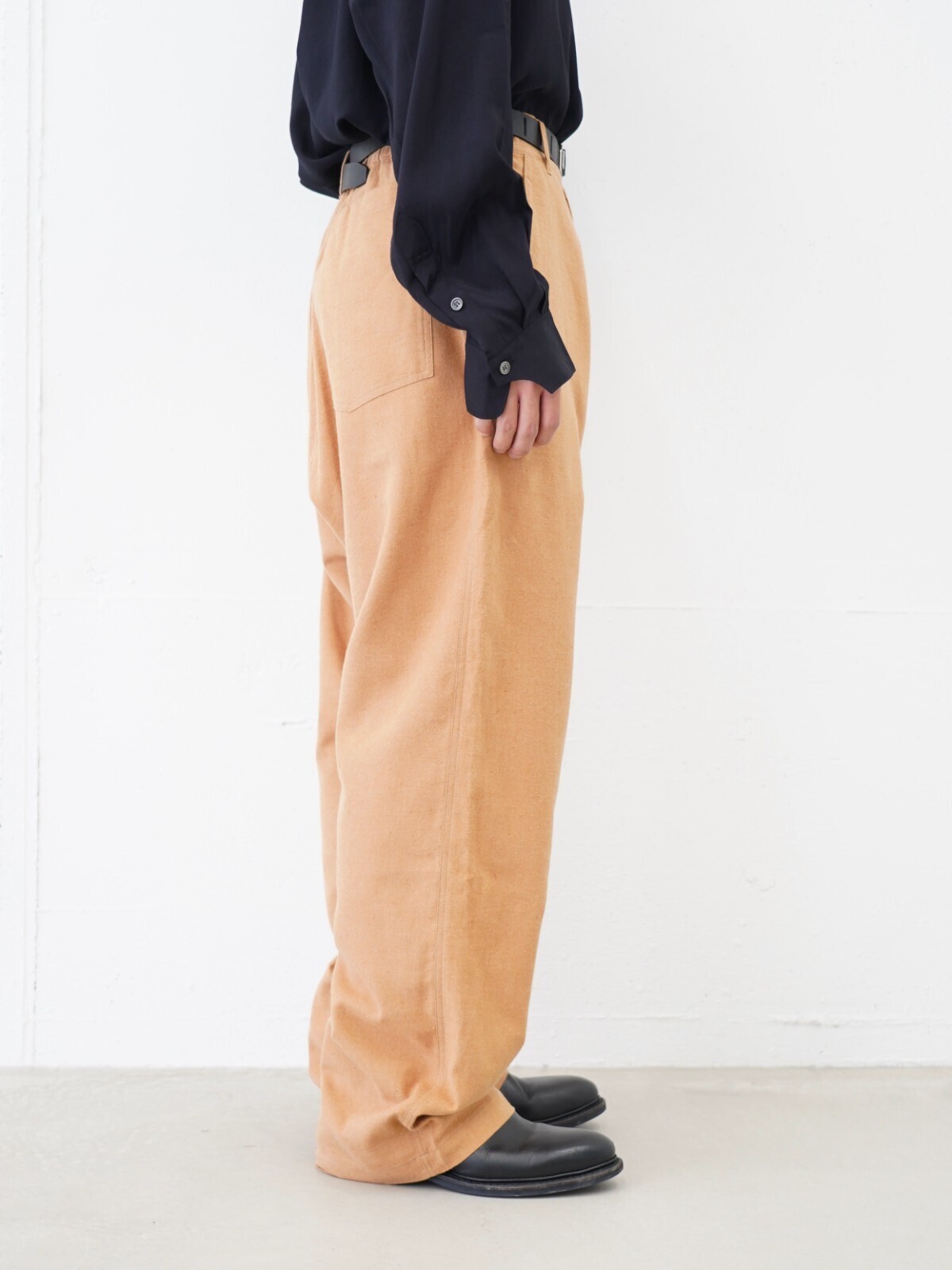 SEVEN BY SEVEN MENS EASY TROUSERS - Unstained organic cotton - IMAGE2