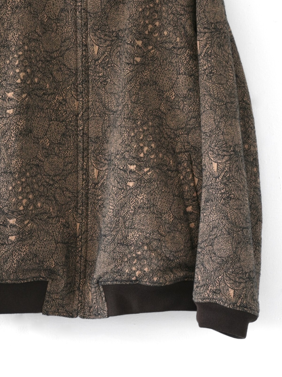 SEVEN BY SEVEN MENS SASHIKO JQ INSULATION BLOUSON - Fruits pattern - IMAGE7