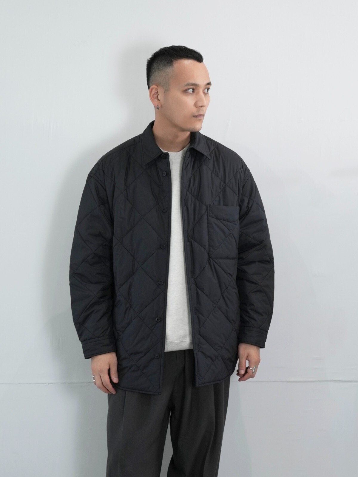 SEVEN BY SEVEN MENS QUILTING SHIRTS BLOUSON - Primaloft - IMAGE16