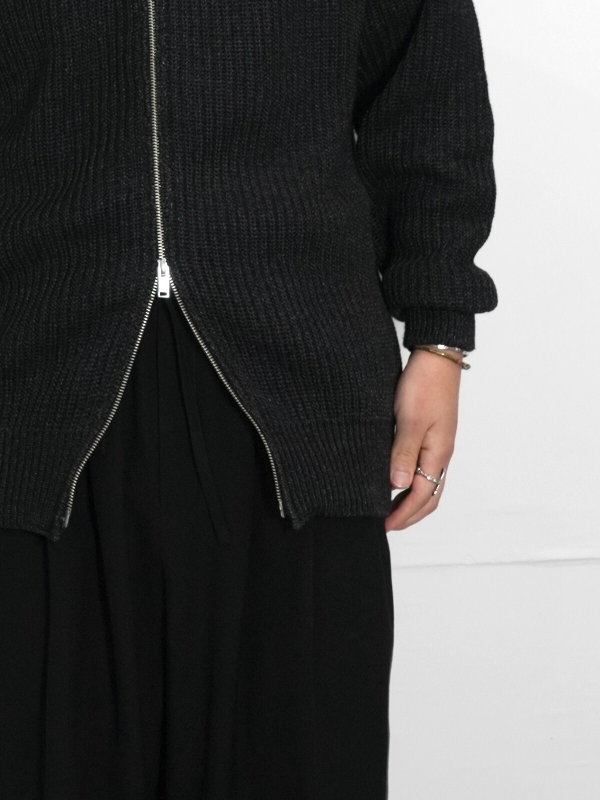 SEVEN BY SEVEN 男士 INDIGO YARN DRIVERS KNIT - One wash - 图片22