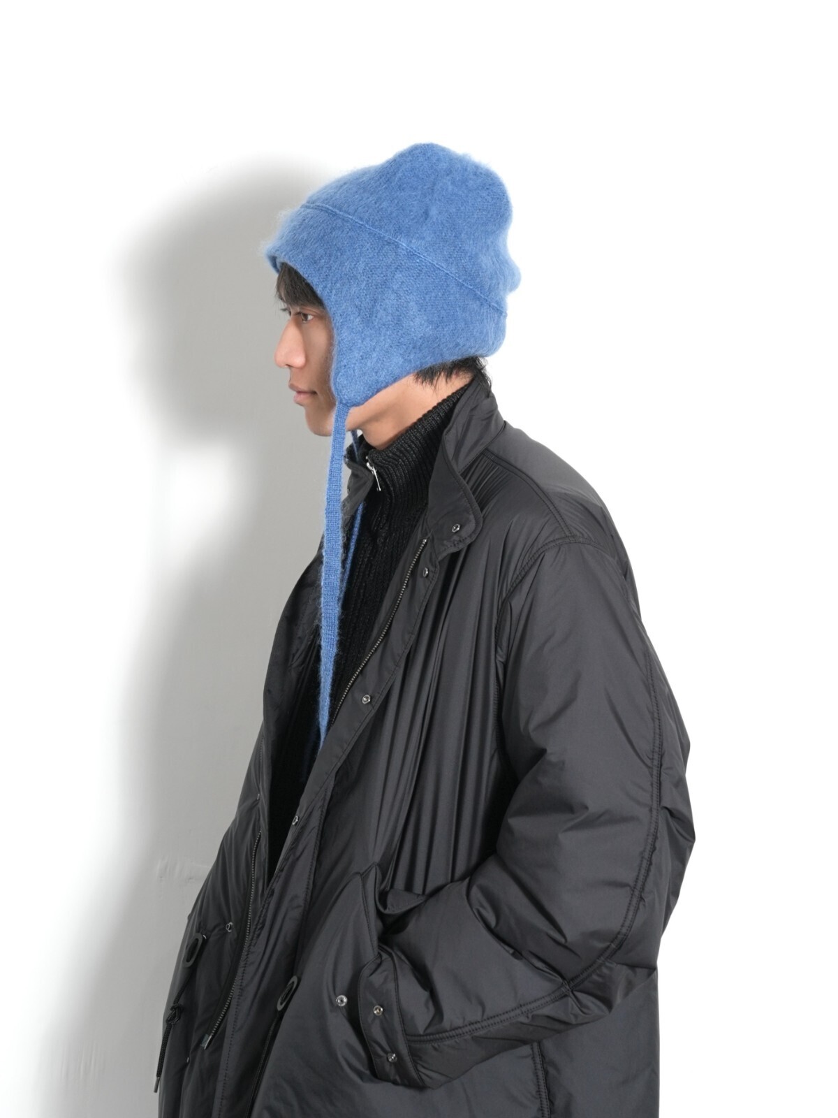 SEVEN BY SEVEN 여성 & 남성 EARMUFF CAP - Brushed mohair - 이미지6