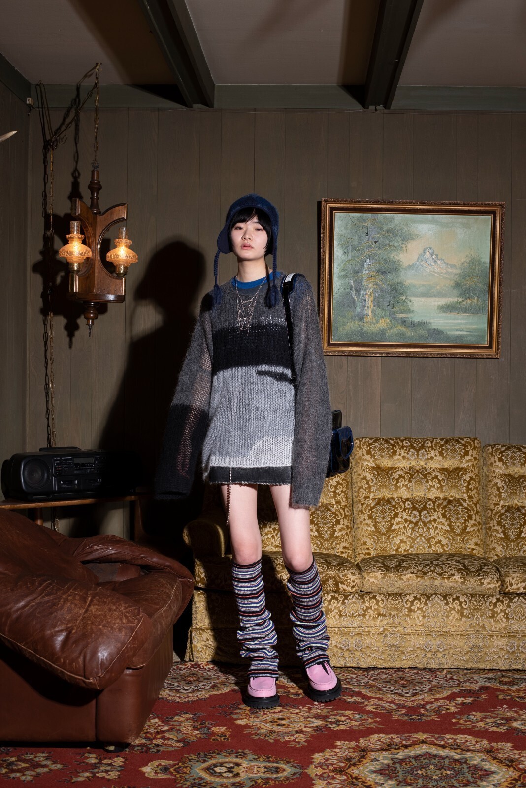 DAIRIKU 女士 & 男士 "PUNKS" Mohair Pullover Knit 圖片13