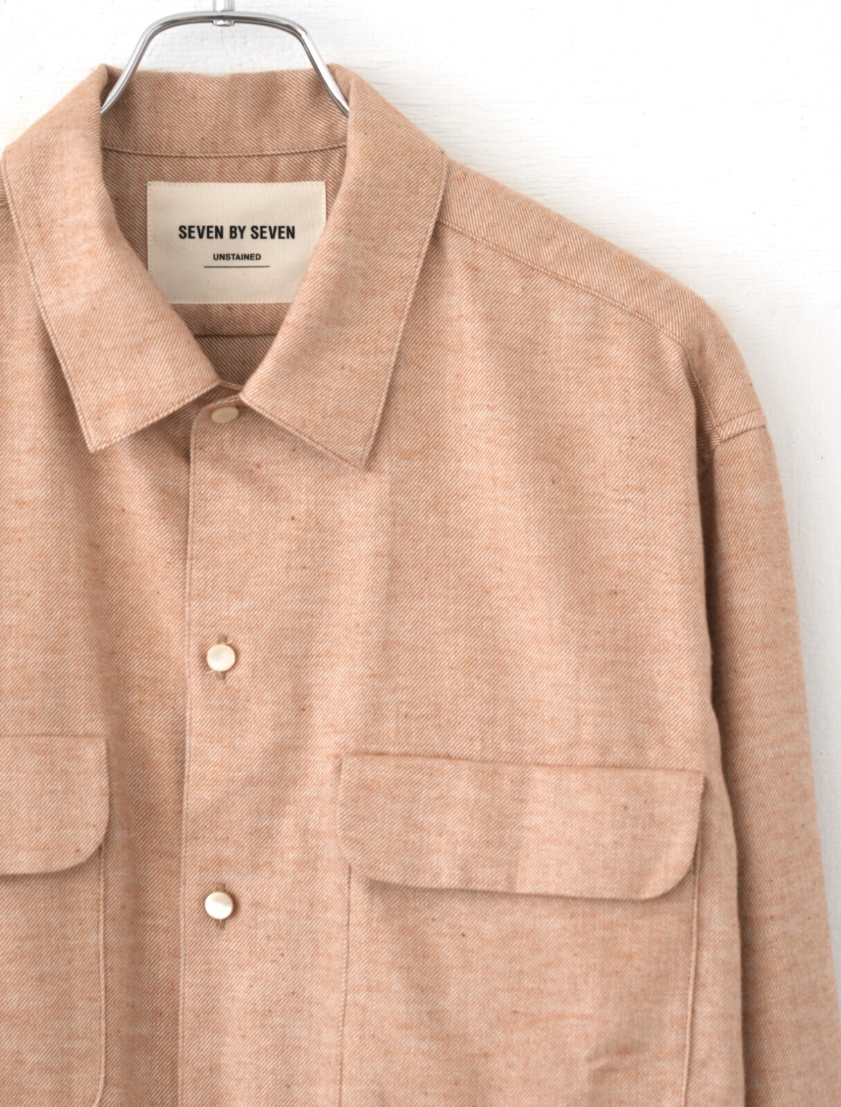 SEVEN BY SEVEN 女士 & 男士 FLAT COLLAR SHIRTS - Unstained organic cotton -  图片14