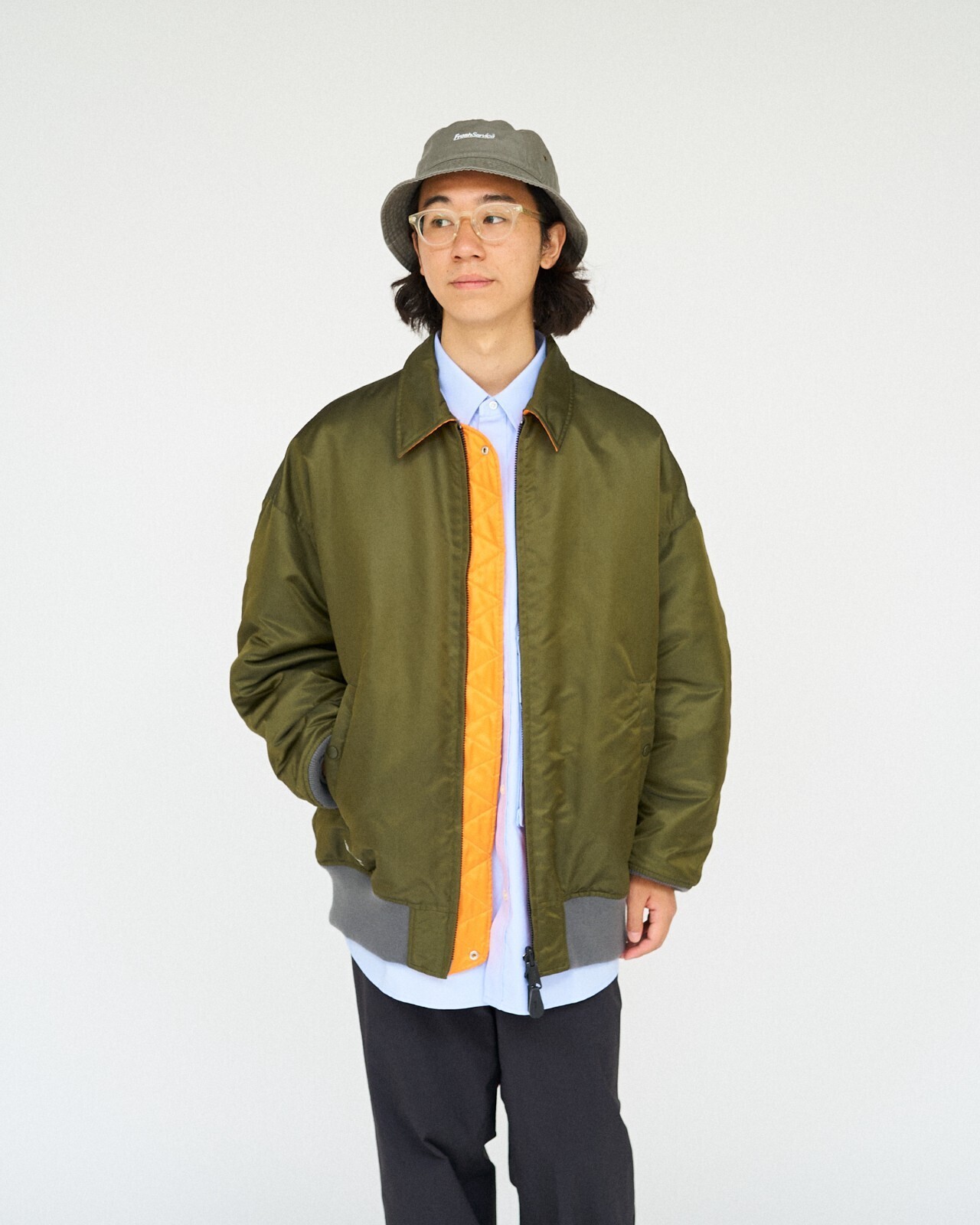 FreshService 男士 FLIGHT NYLON REVERSIBLE SWING TOP BLOUSON 图片10