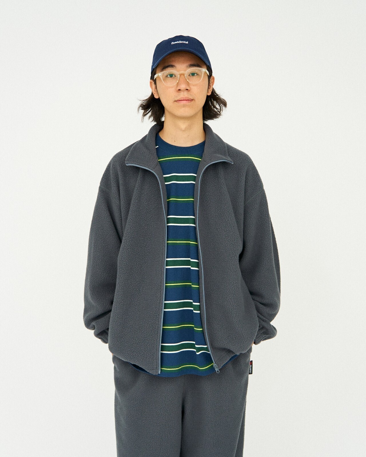 FreshService 男士 POLARTEC FLEECE STAND COLLAR BLOUSON 图片9