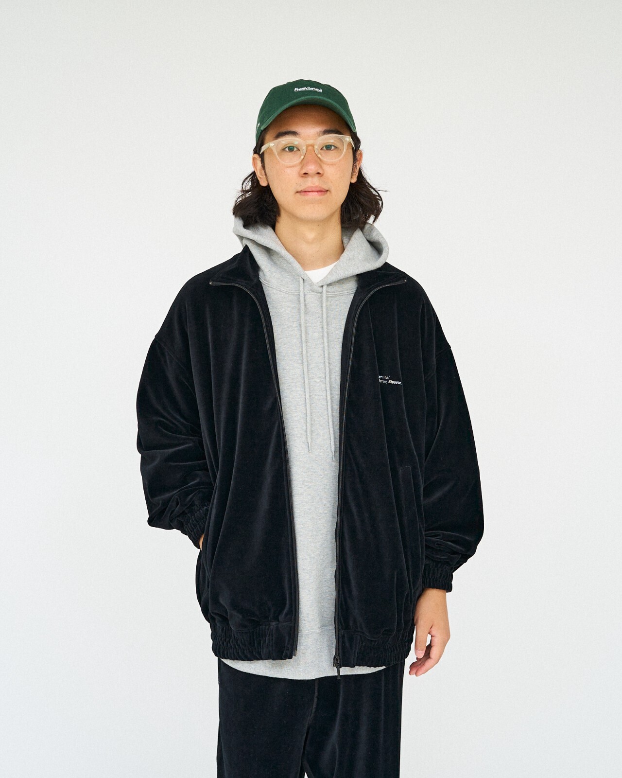 FreshService MENS VELOUR JERSEY BLOUSON (23AW) IMAGE15