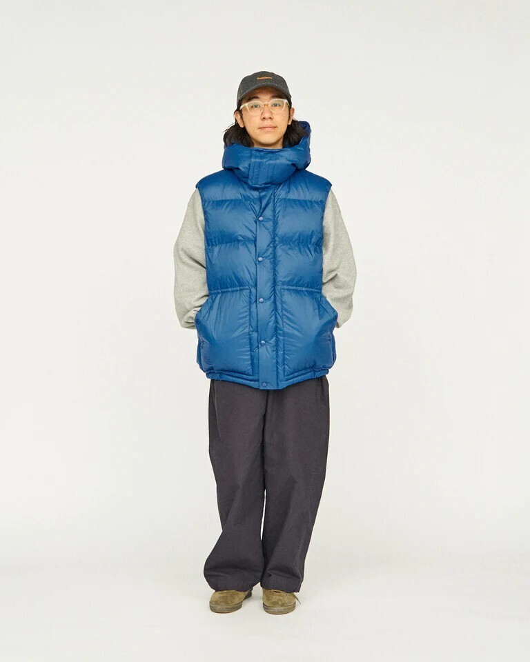 【Fresh Service】Corporate Down Vest BRN M Fresh Service (フレッシュサービス) CORPORATE DOWN VEST