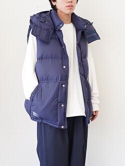 フレッシュサービス メンズ コーポレート ダウンベスト 画像26