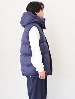 ✨新品✨FreshService ダウンベスト　L ネイビー コーポレート ダウンベスト - フレッシュサービス メンズ｜公式