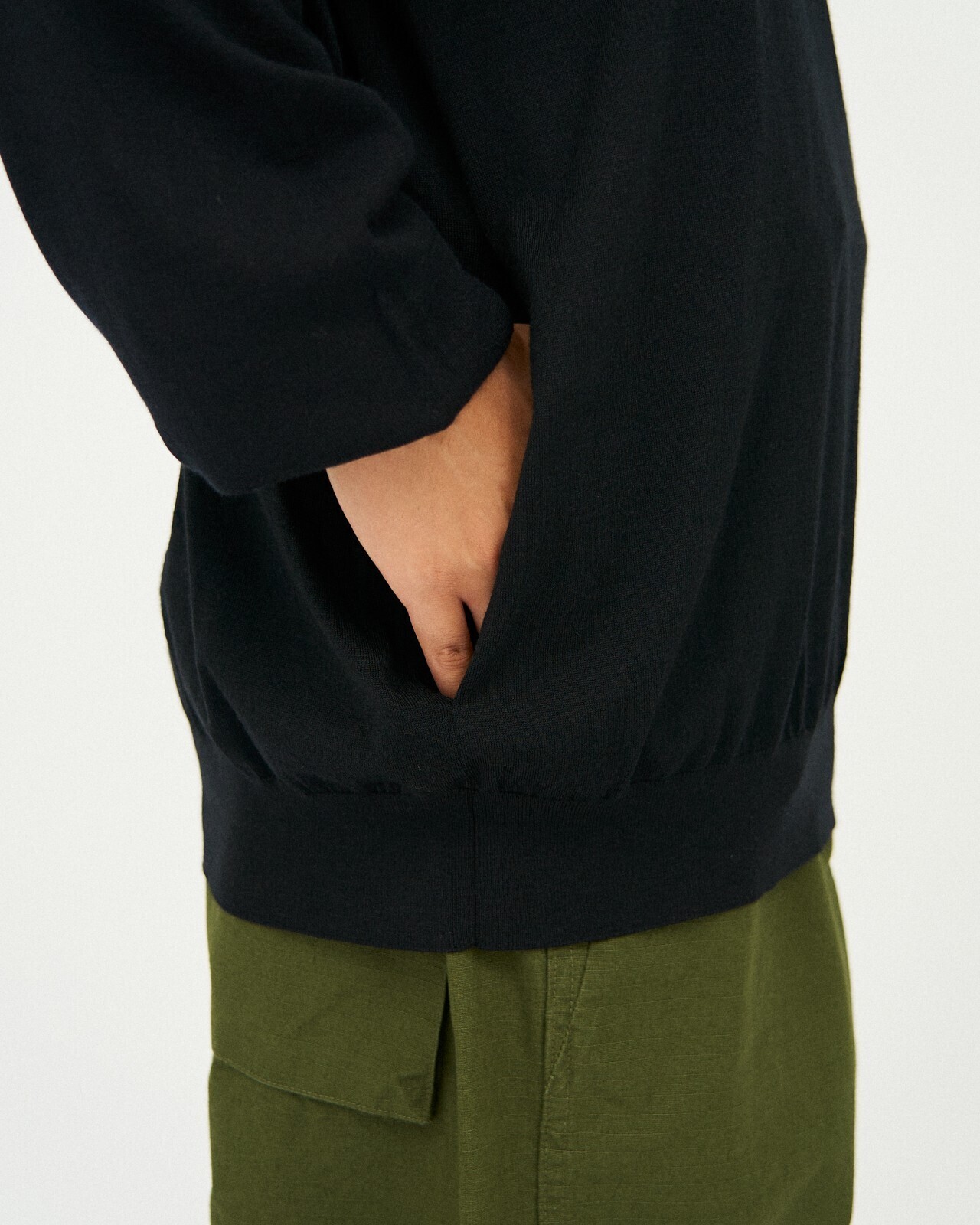 FreshService MENS TECH HIGH GAUGE CREW NECK KNIT IMAGE13