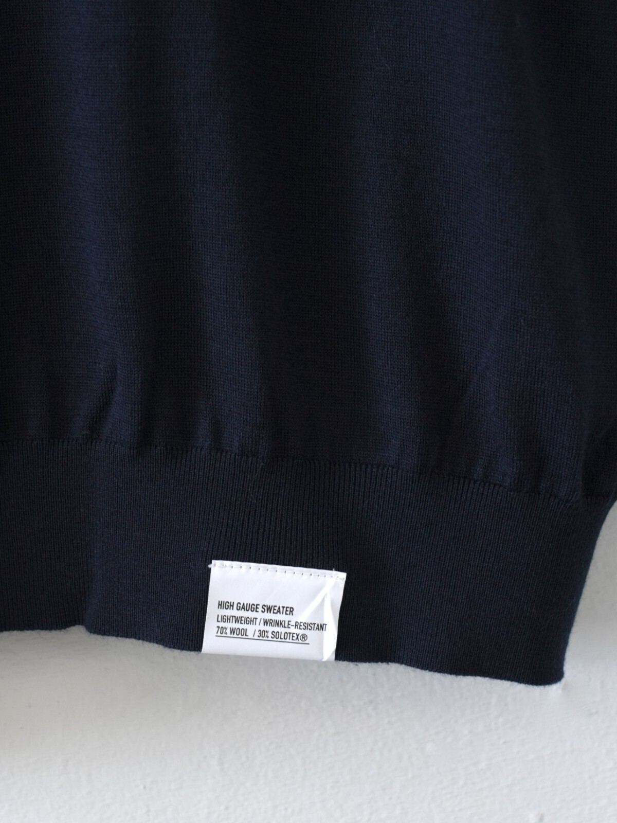 FreshService MENS TECH HIGH GAUGE CREW NECK KNIT IMAGE17