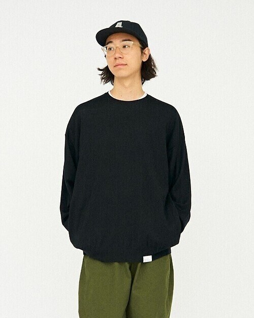 TECH HIGH GAUGE CREW NECK KNIT｜FreshService MENS