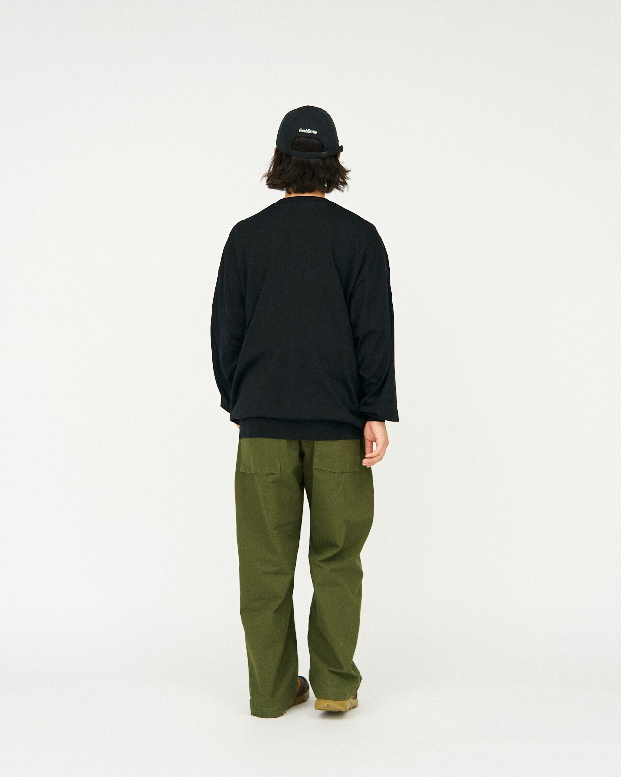 FreshService MENS TECH HIGH GAUGE CREW NECK KNIT IMAGE4