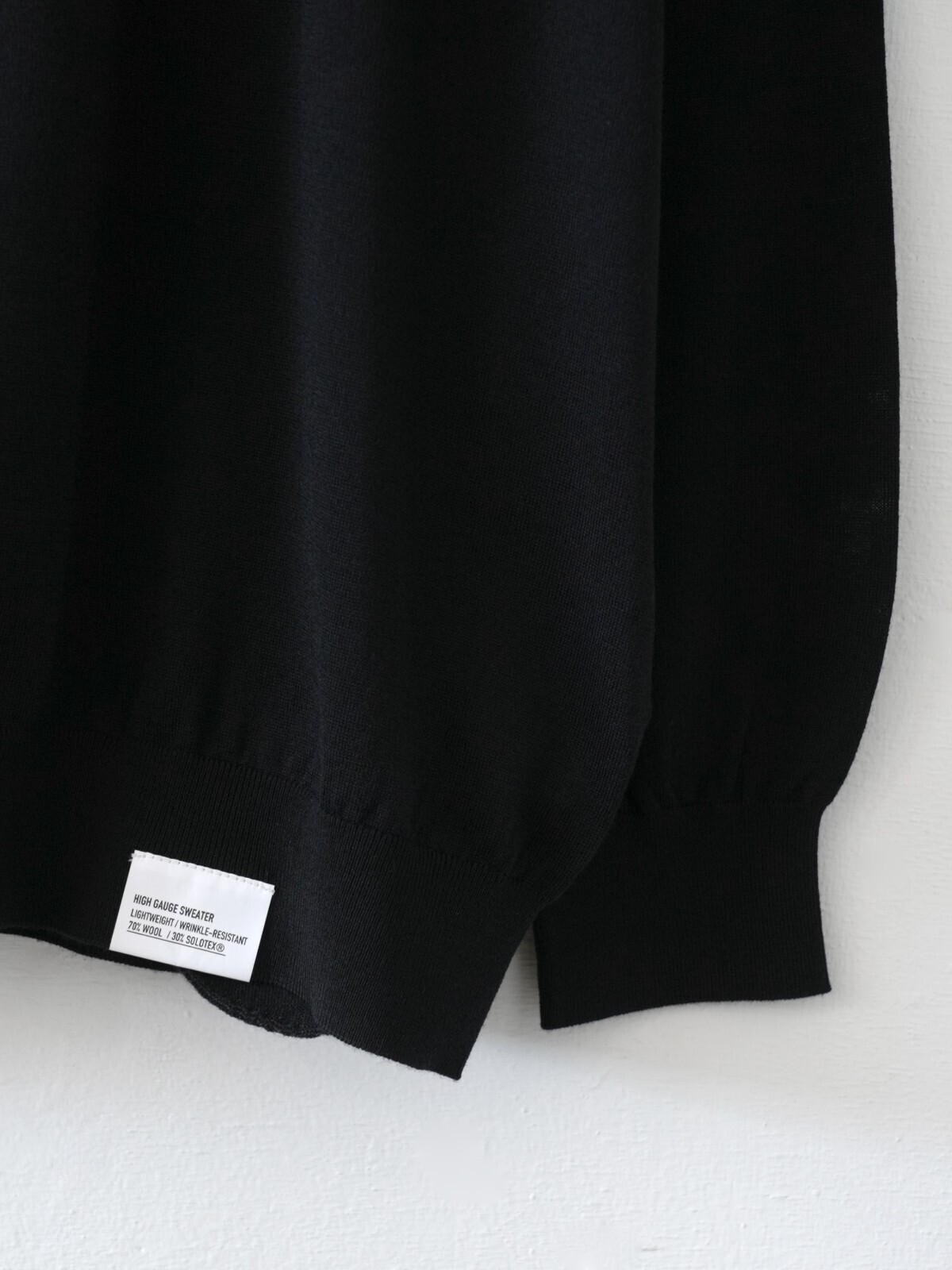 FreshService MENS TECH HIGH GAUGE HIGH NECK KNIT IMAGE4