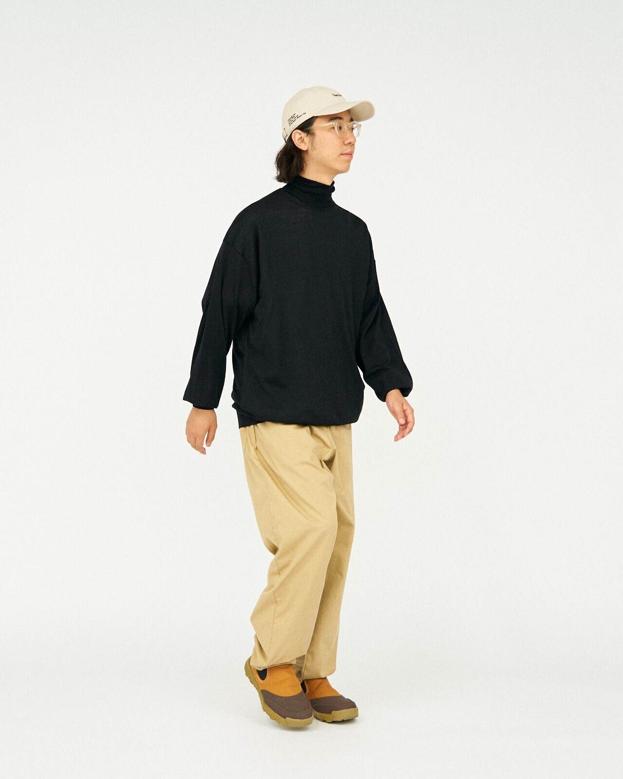 FreshService MENS TECH HIGH GAUGE HIGH NECK KNIT IMAGE7