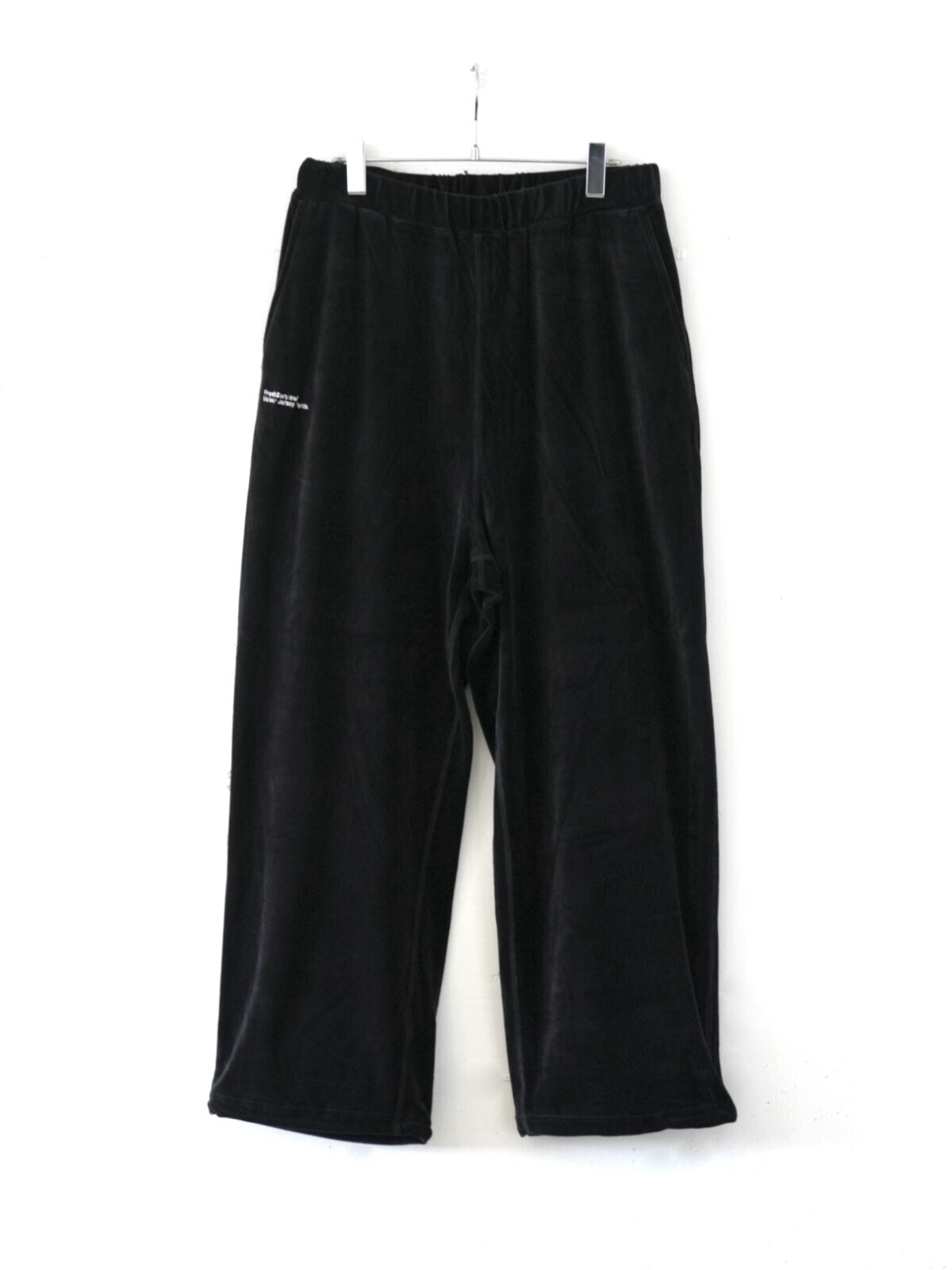 フレッシュサービス メンズ ベロア ジャージーパンツ 画像13