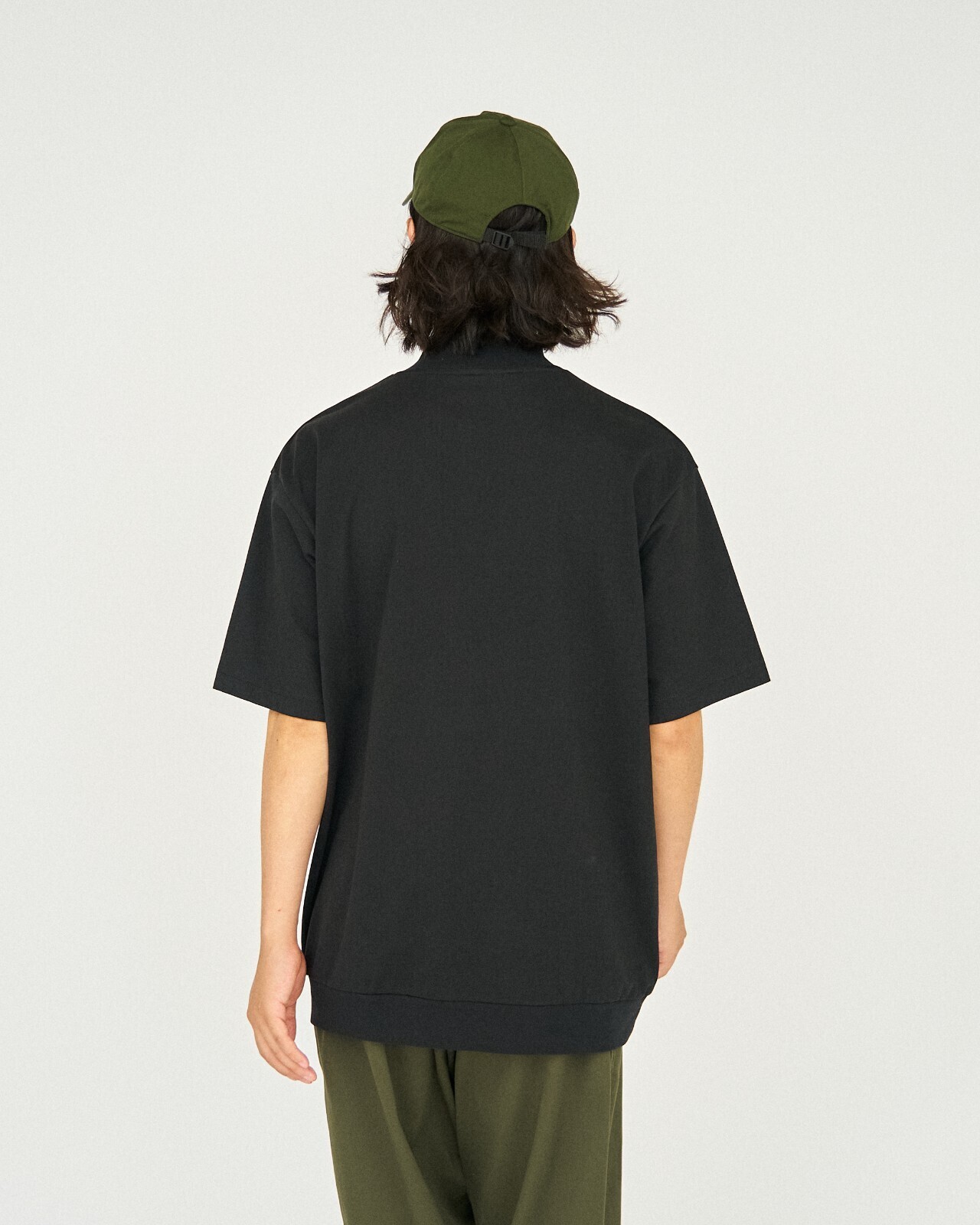 FreshService WOMENS & MENS DOUBLE JERSEY DRY TECH S/S MOCK NECK TEE IMAGE4