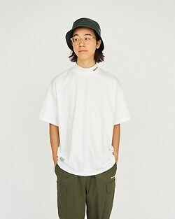 フレッシュサービス レディース & メンズ ダブルジャージー ドライテック モックネックT(半袖) 画像7