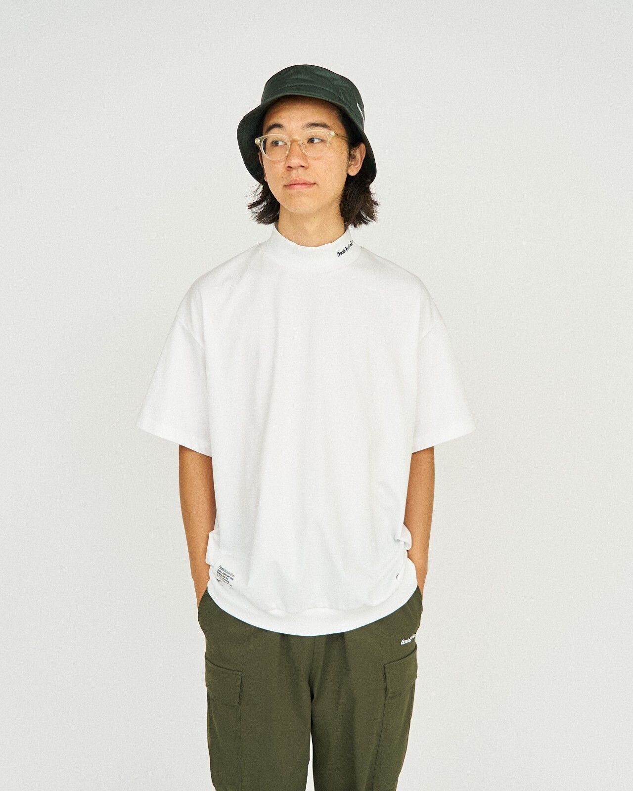 FreshService WOMENS & MENS DOUBLE JERSEY DRY TECH S/S MOCK NECK TEE IMAGE7