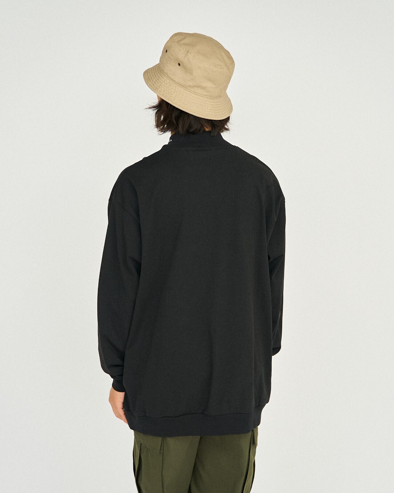 FreshService WOMENS & MENS DOUBLE JERSEY DRY TECH L/S MOCK NECK TEE IMAGE8