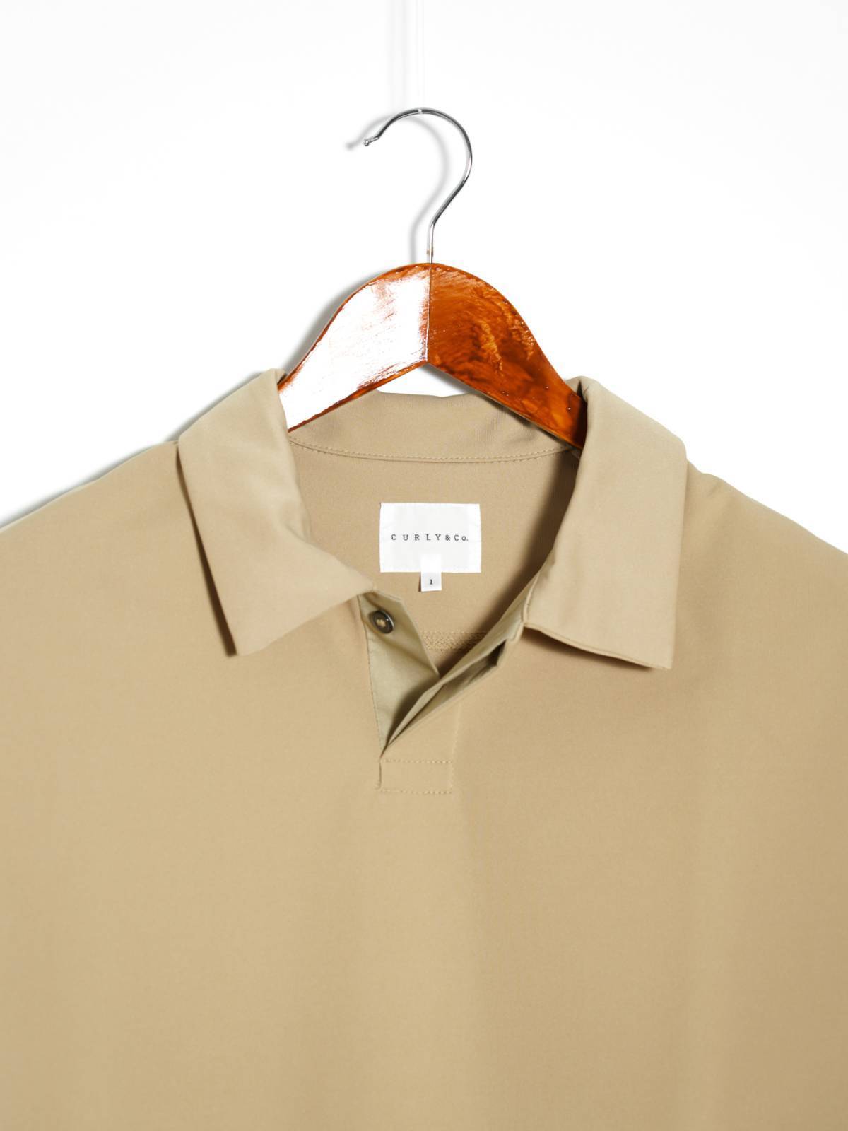 カーリー メンズ ブライト ショートスリーブポロシャツ 画像4