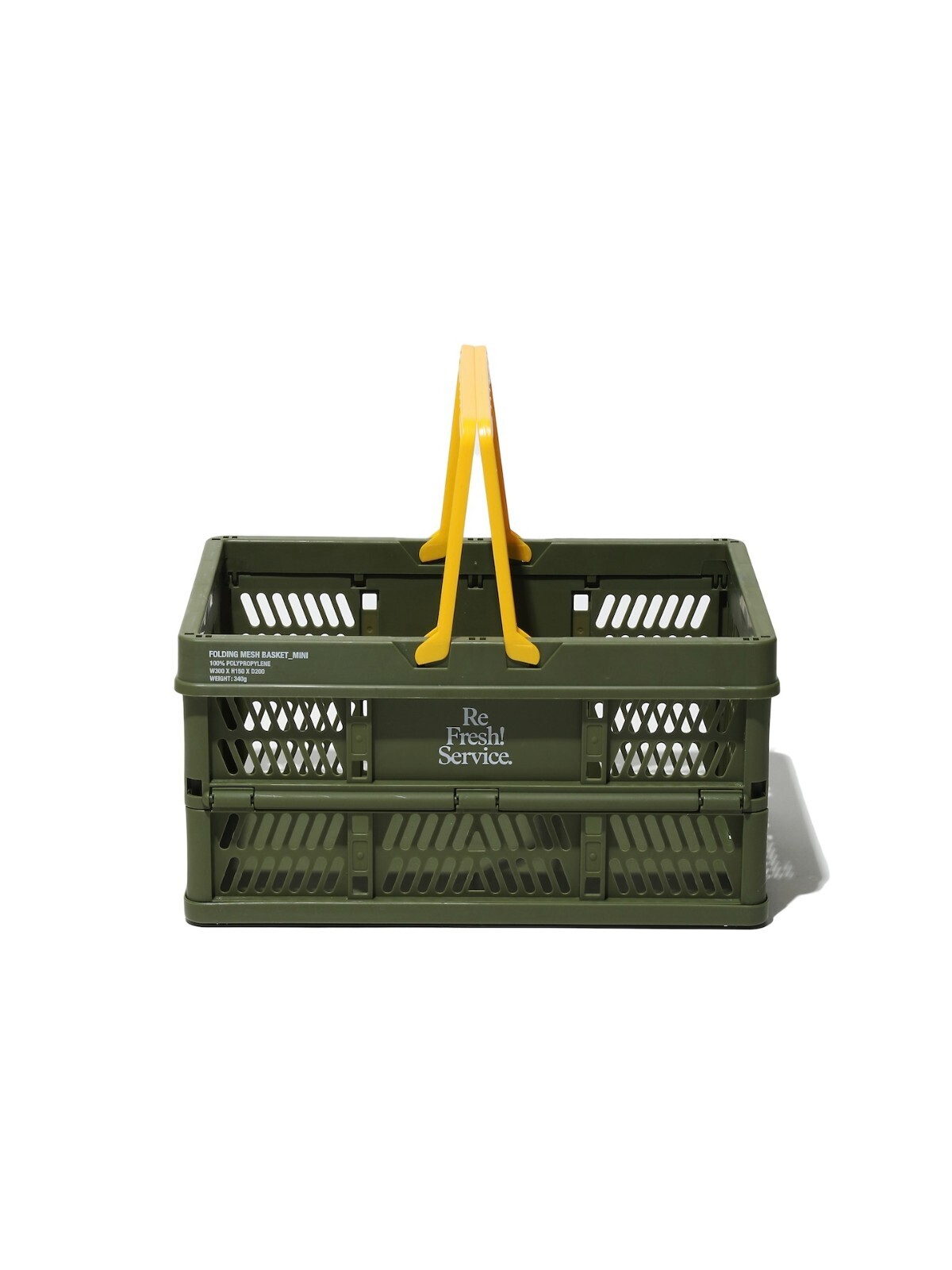 FreshService WOMENS & MENS FOLDING MESH BASKET MINI(23AW) IMAGE2