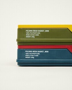 フレッシュサービス レディース & メンズ フォールディングメッシュバスケット ミニ 画像6