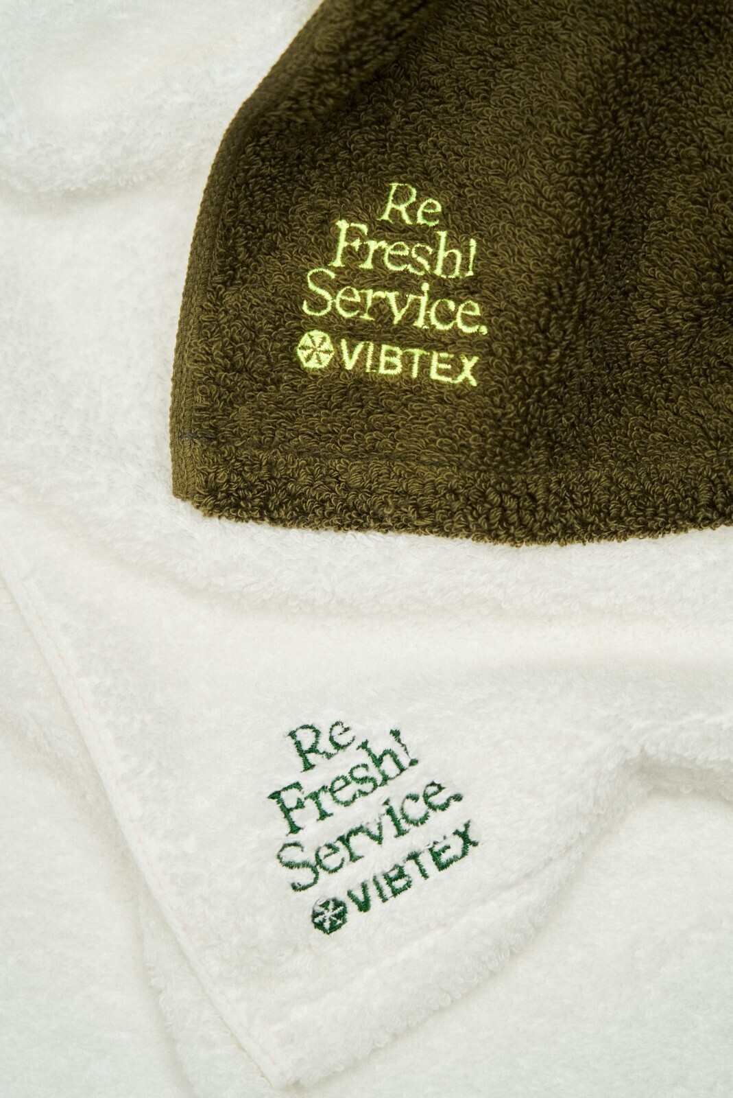 FreshService WOMENS & MENS VIBTEX for ReFresh!Service. SLIM BATH TOWEL IMAGE6