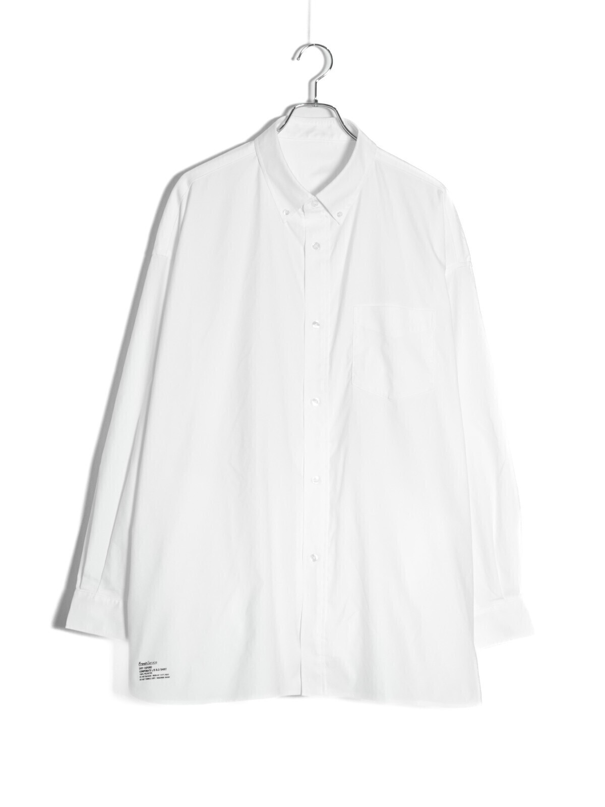 フレッシュサービス メンズ ドライオックスフォード コーポレートボタンダウンシャツ(長袖) 写真3