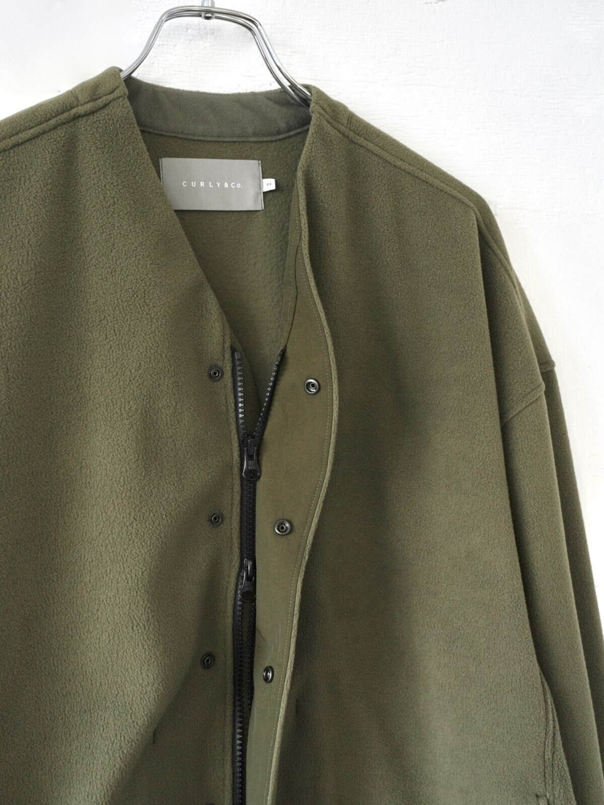 CURLY&Co. 女裝 & 男裝 RECYCLED MICRO FLEECE JACKET 圖片4