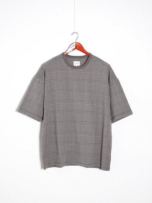 ポーラー ハーフスリーブTシャツ ”チェック”｜カーリー