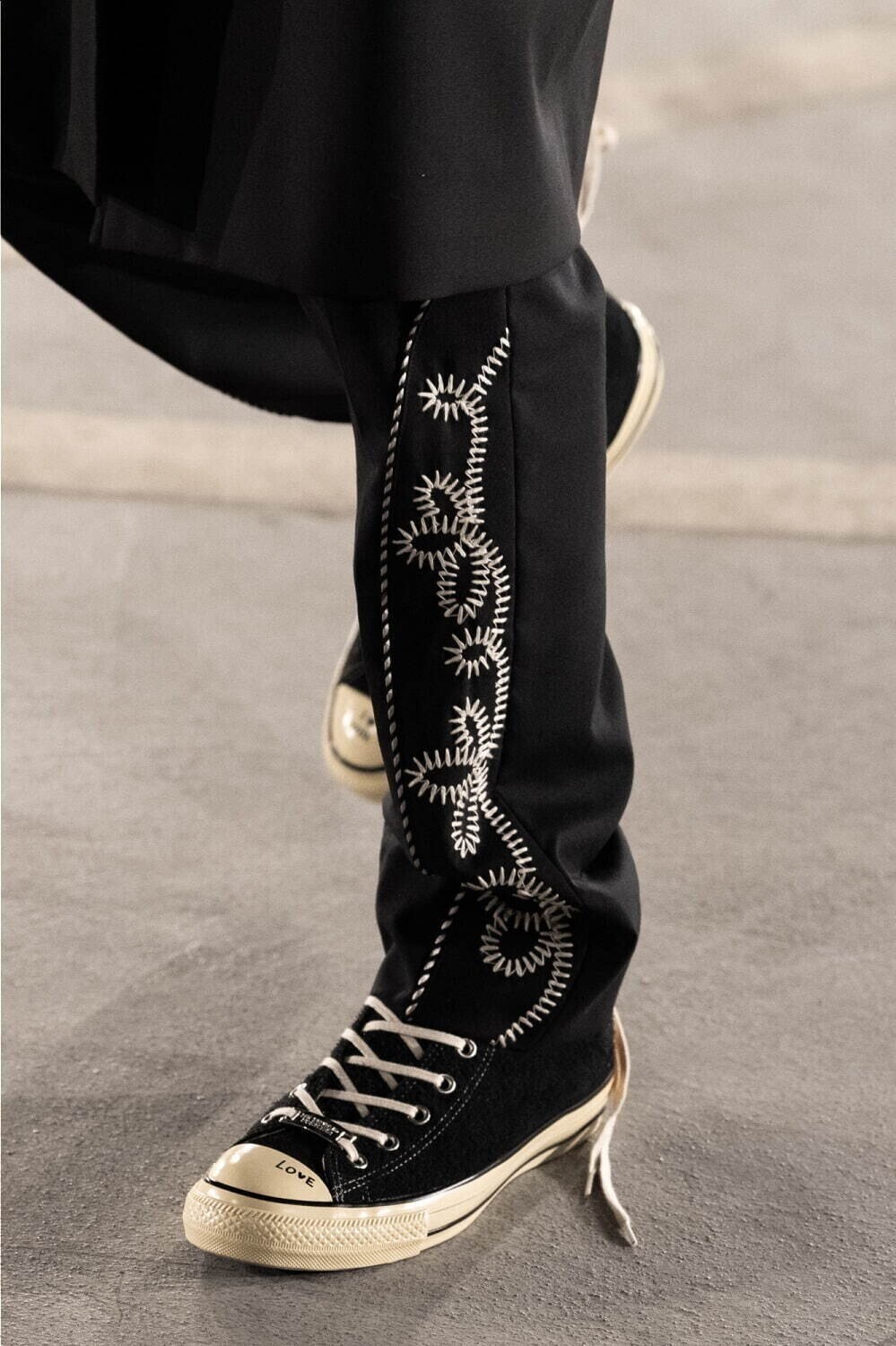 DAIRIKU 남성 Embroidery Western Slacks 이미지14