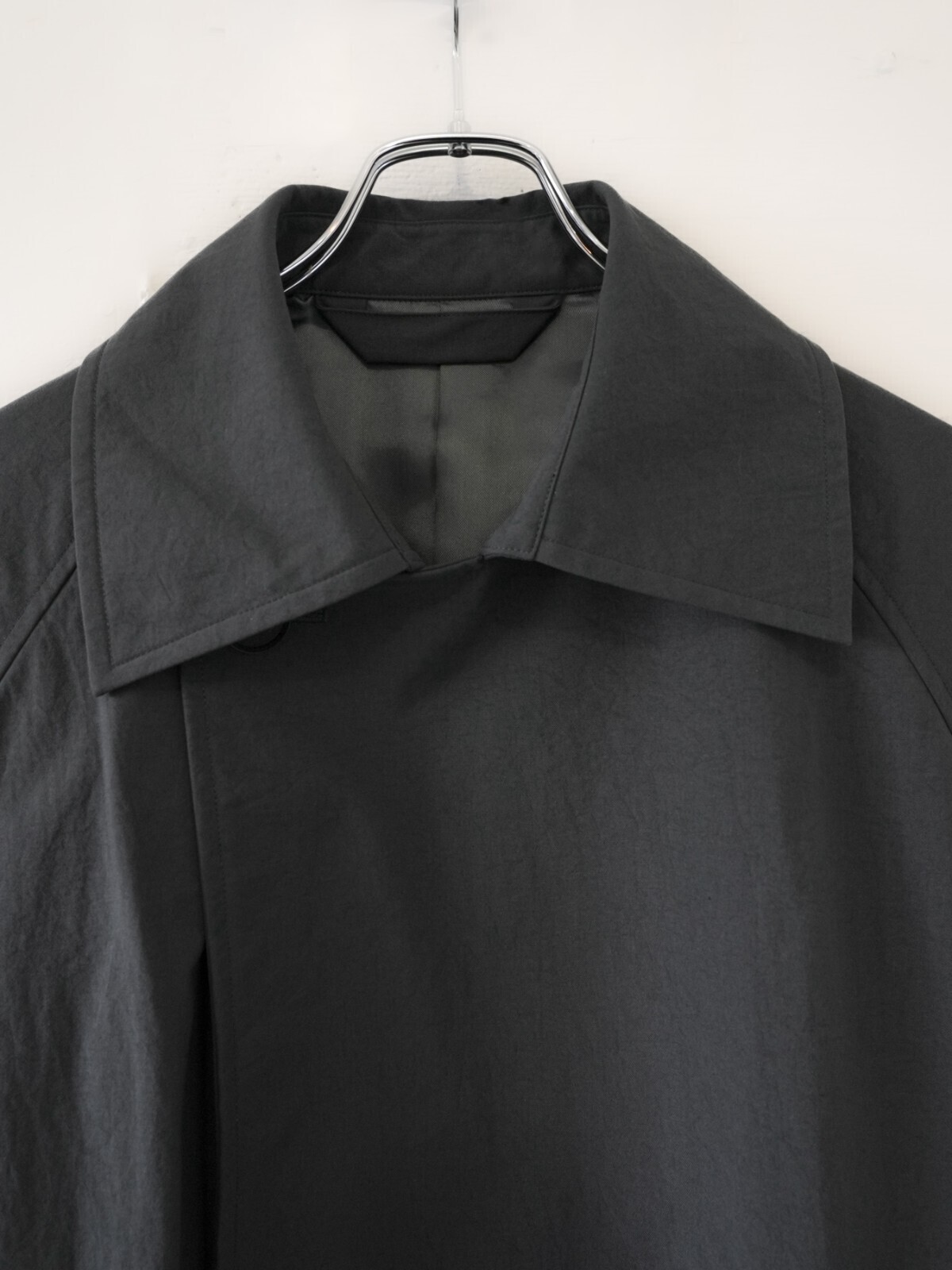 Blanc YM 女士 & 男士 Short Trench Coat 圖片15