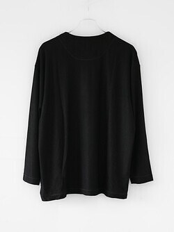 カーリー レディース & メンズ カシミヤ シルク ロングTシャツ 写真2