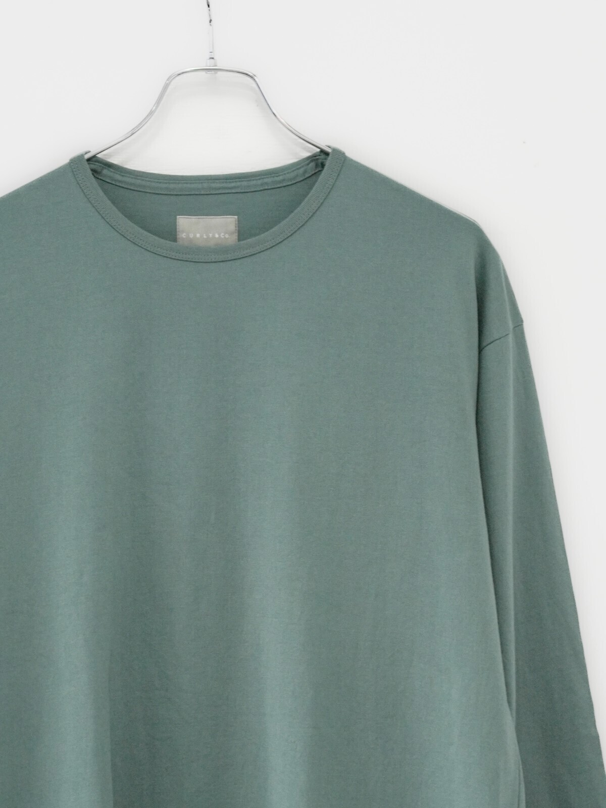 CURLY&Co. WOMENS & MENS TRIPLE STITCHED L/S TEE IMAGE2