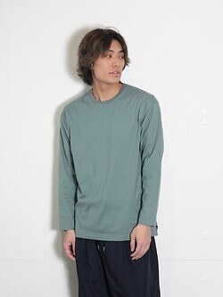 カーリー レディース & メンズ トリプルステッチ ロングTシャツ 写真7