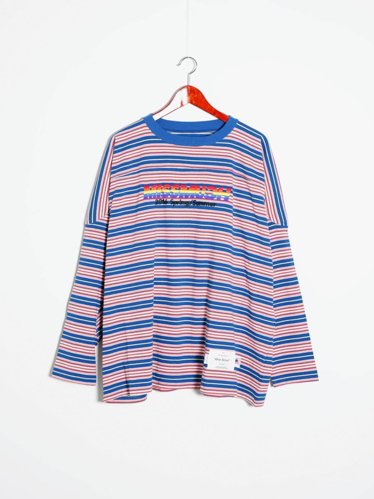 DAIRIKU 男士 "MISSMUCH" Border Football Tee 图片12