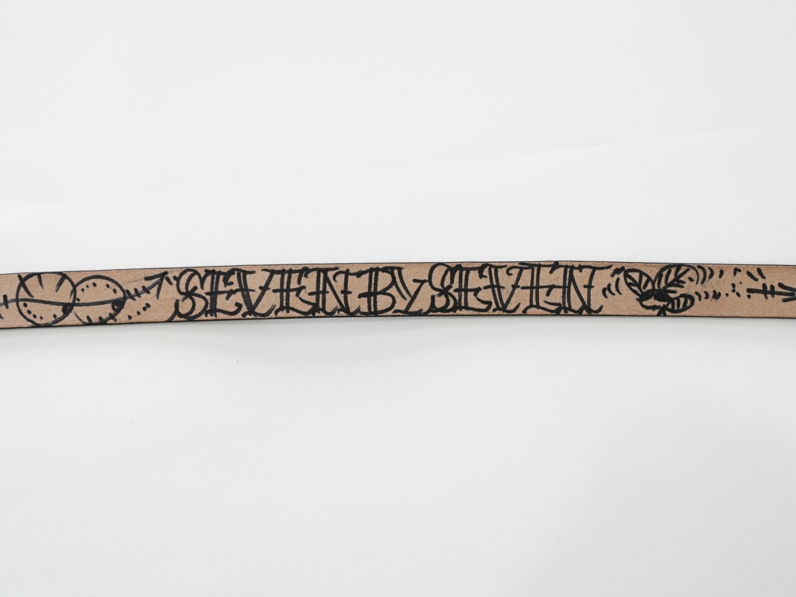 セブンバイセブン メンズ ナロー ウエスタンベルト 画像7