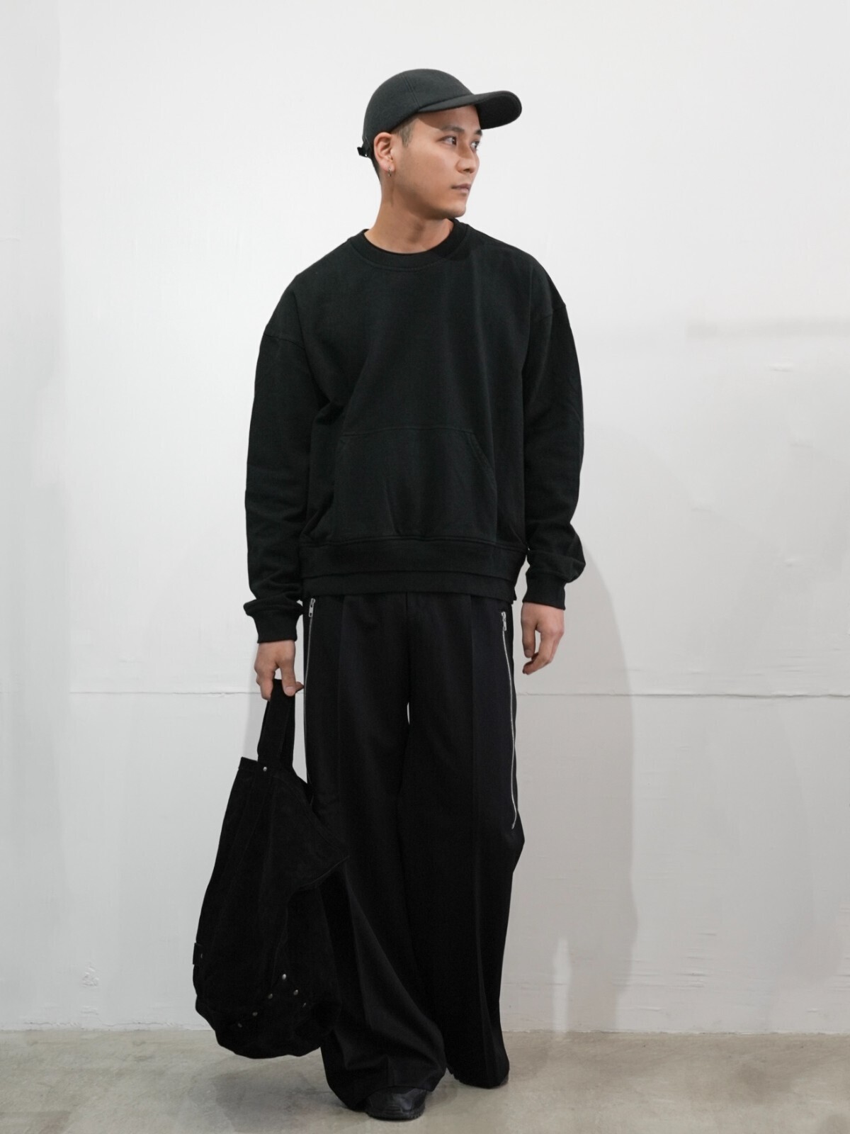 SEVEN BY SEVEN 여성 & 남성 LEATHER TOTE BAG -Cow split leather-(24SS) 이미지9