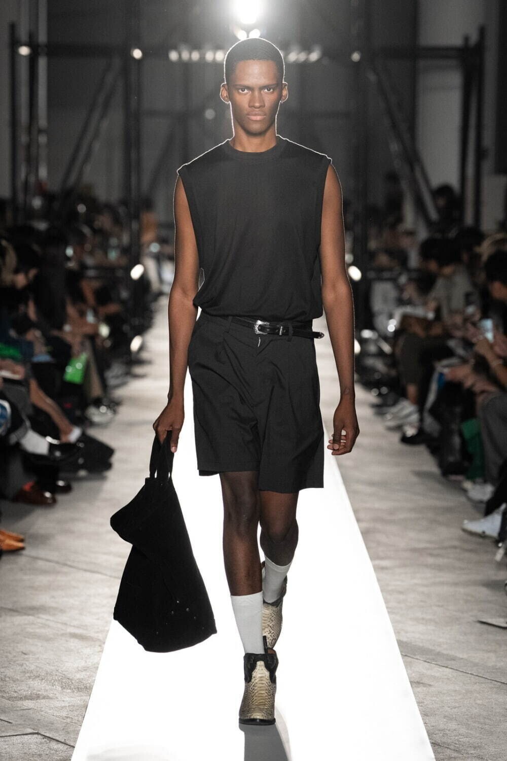 SEVEN BY SEVEN 여성 & 남성 LEATHER TOTE BAG -Cow split leather-(24SS) 이미지11