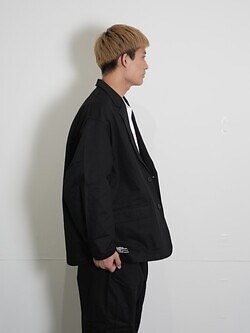 フレッシュサービス メンズ コーポレートチノジャケット 画像8
