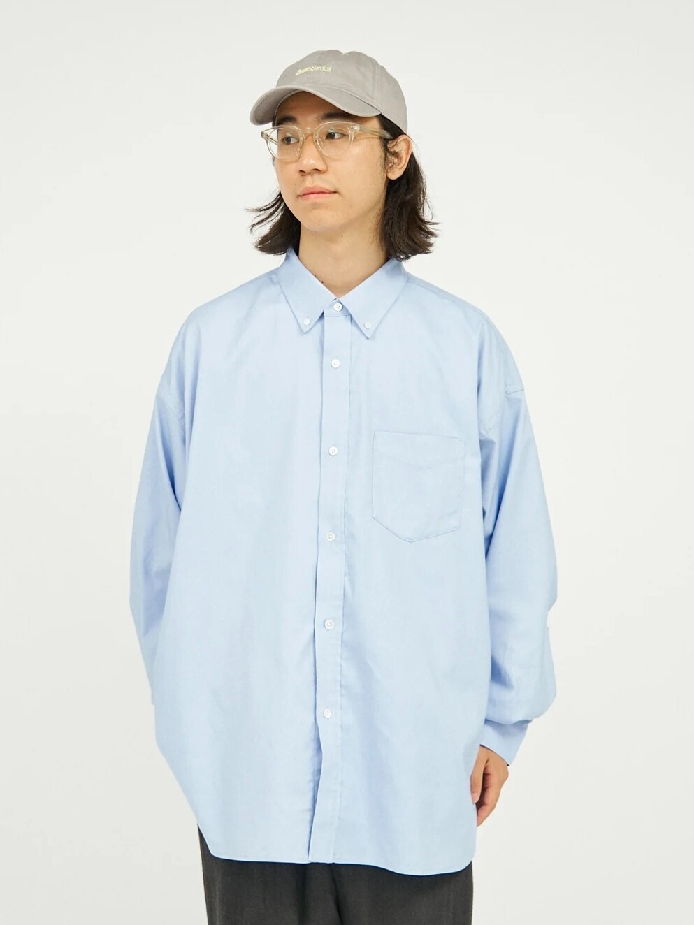 FreshService 男士 DRY OXFORD CORPORATE L/S B.D SHIRT (24SS) 圖片10
