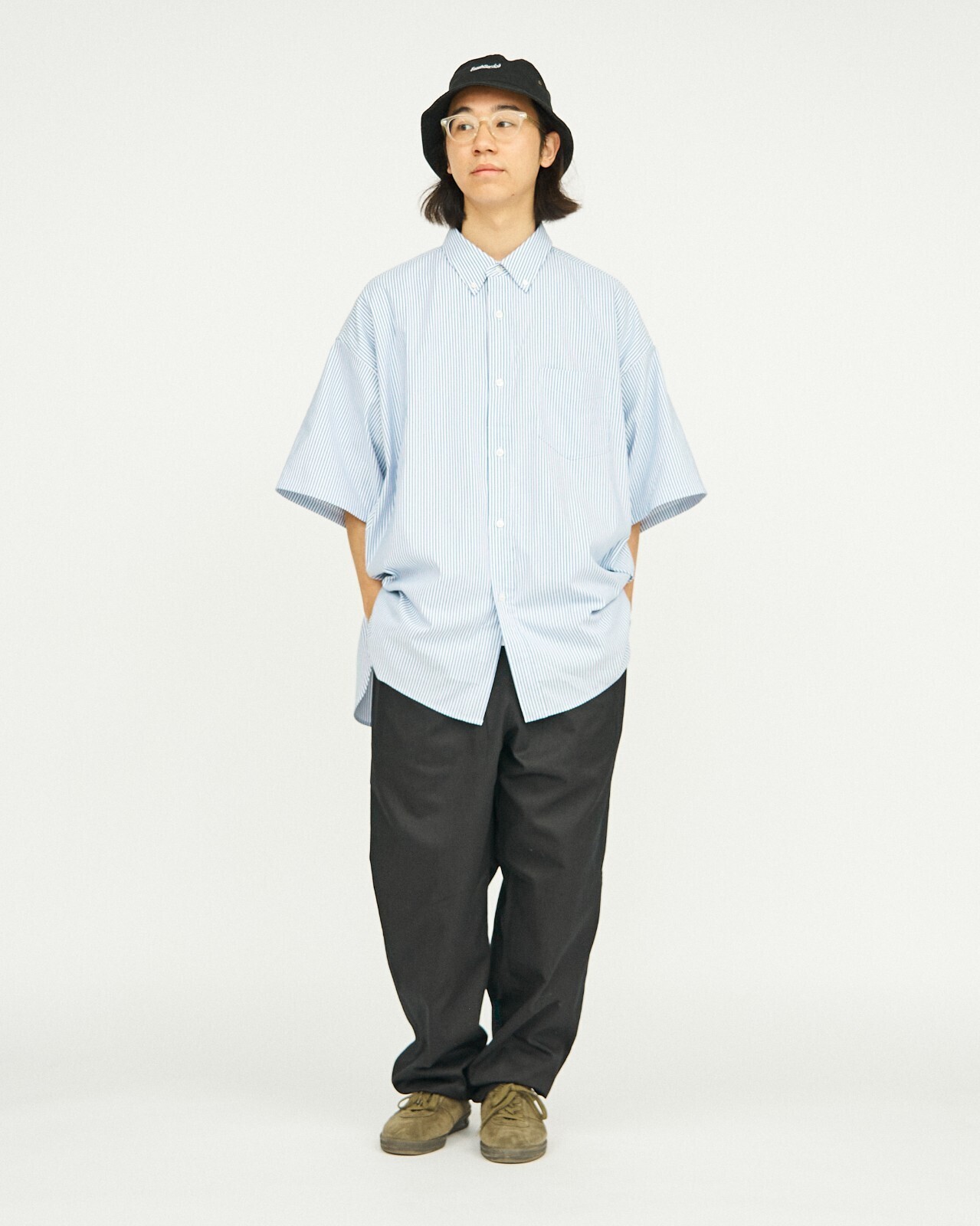 FreshService 男士 DRY OXFORD CORPORATE S/S B.D SHIRT (24SS) 圖片17